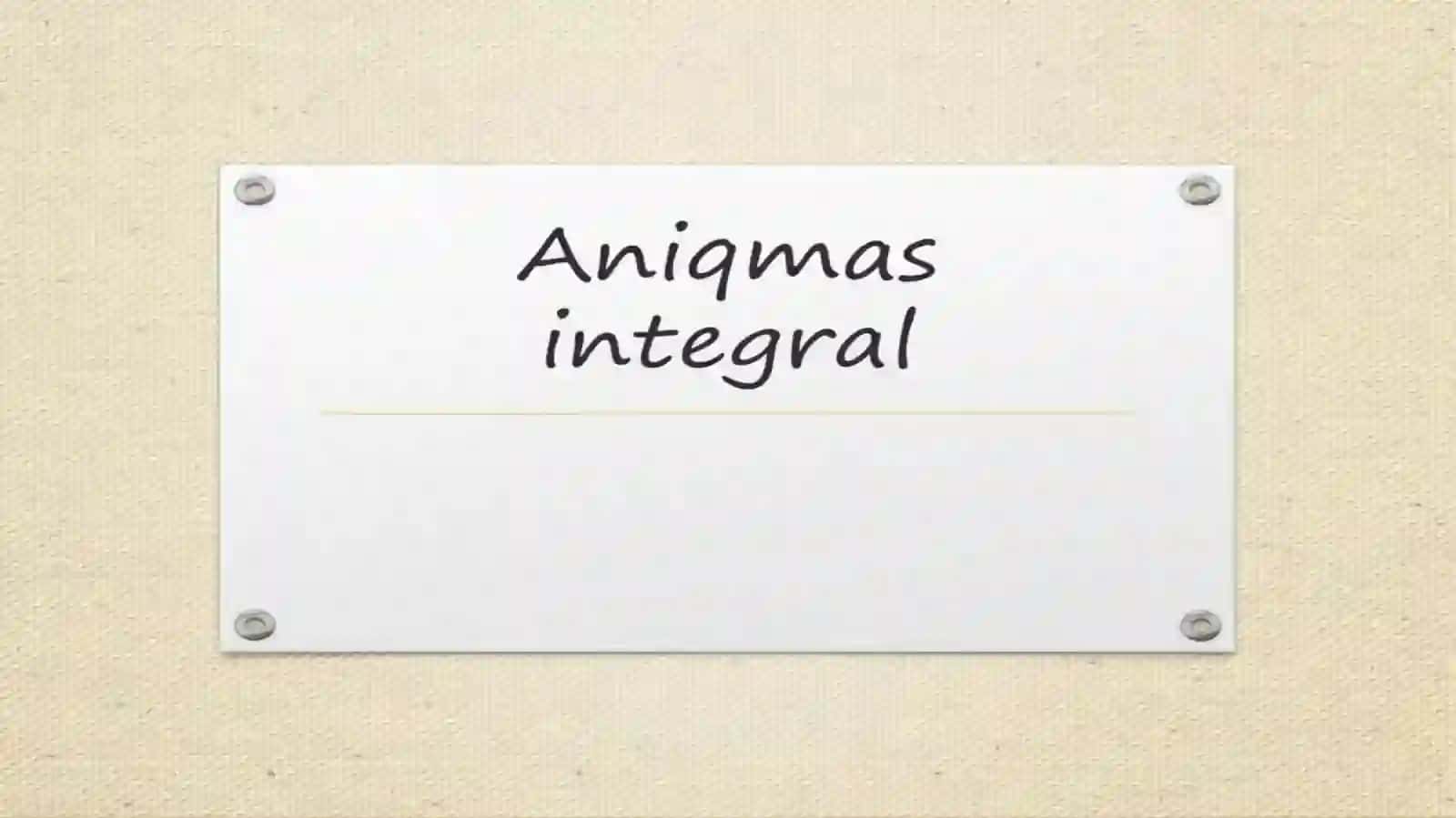 Aniqmas integrallar jadvali 2