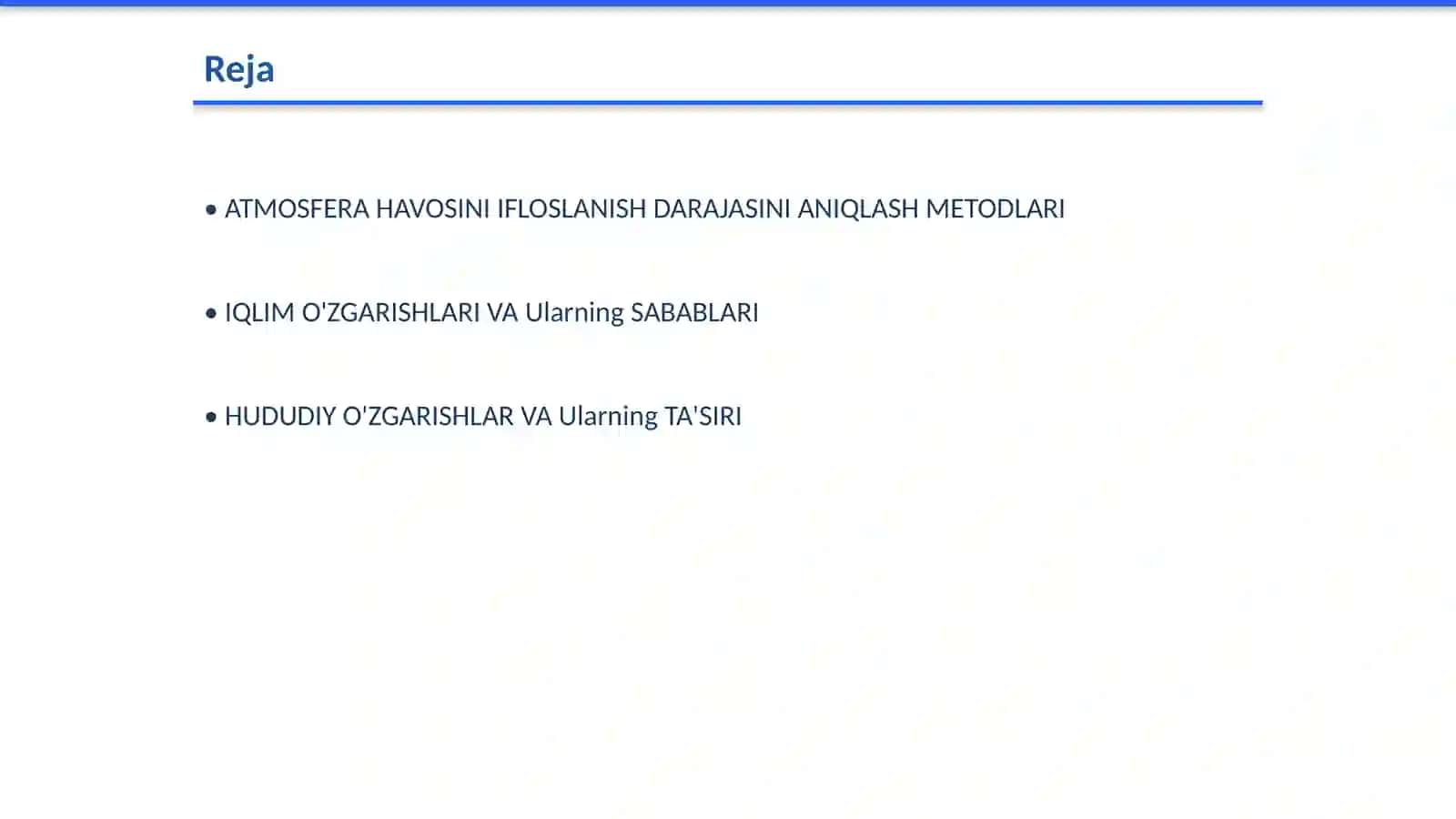 ATMOSFERA HAVOSINI IFLOSLANISH DARAJASINI ANIQLASH METODLARI 2