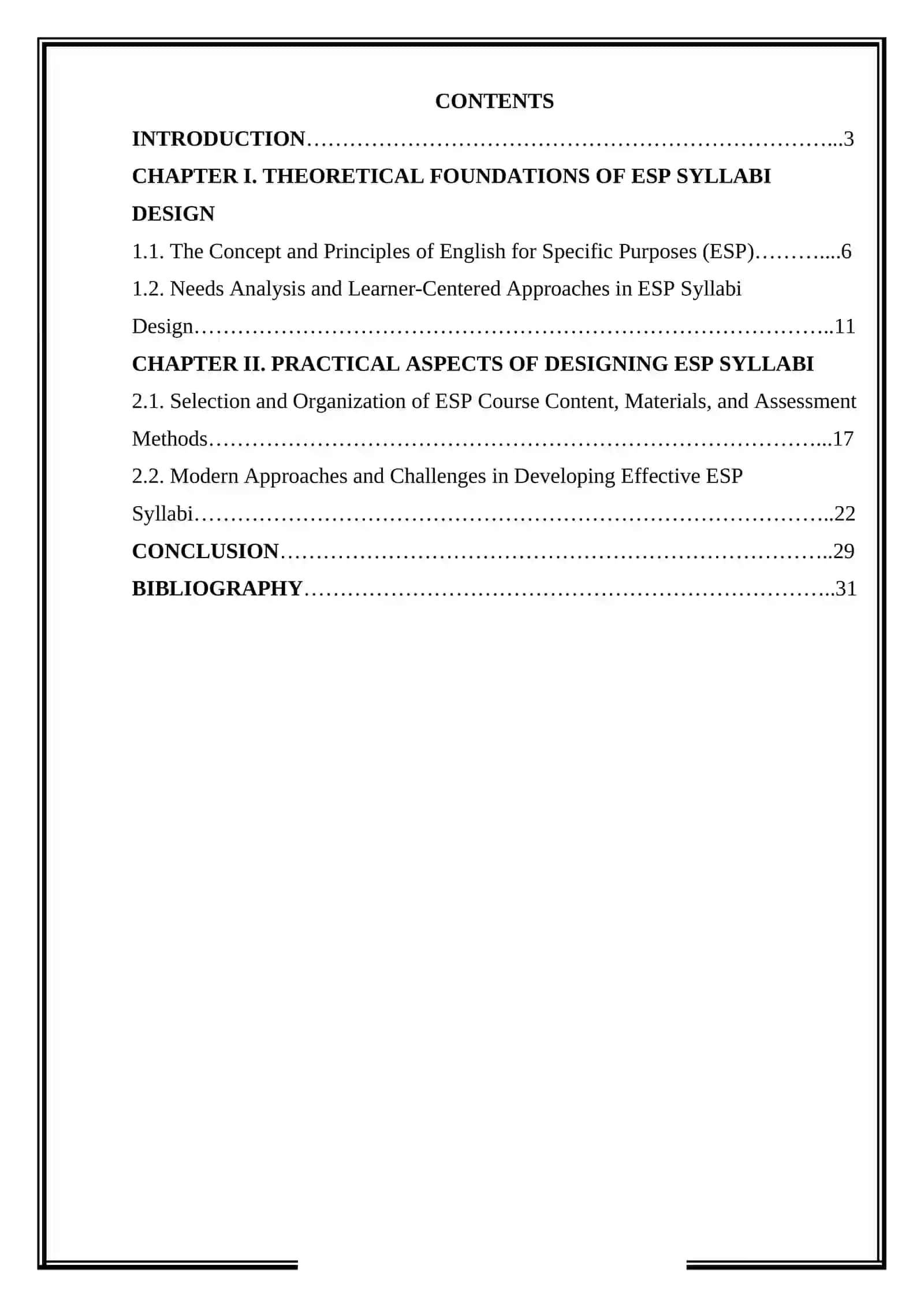 Designing ESP Syllabi 2