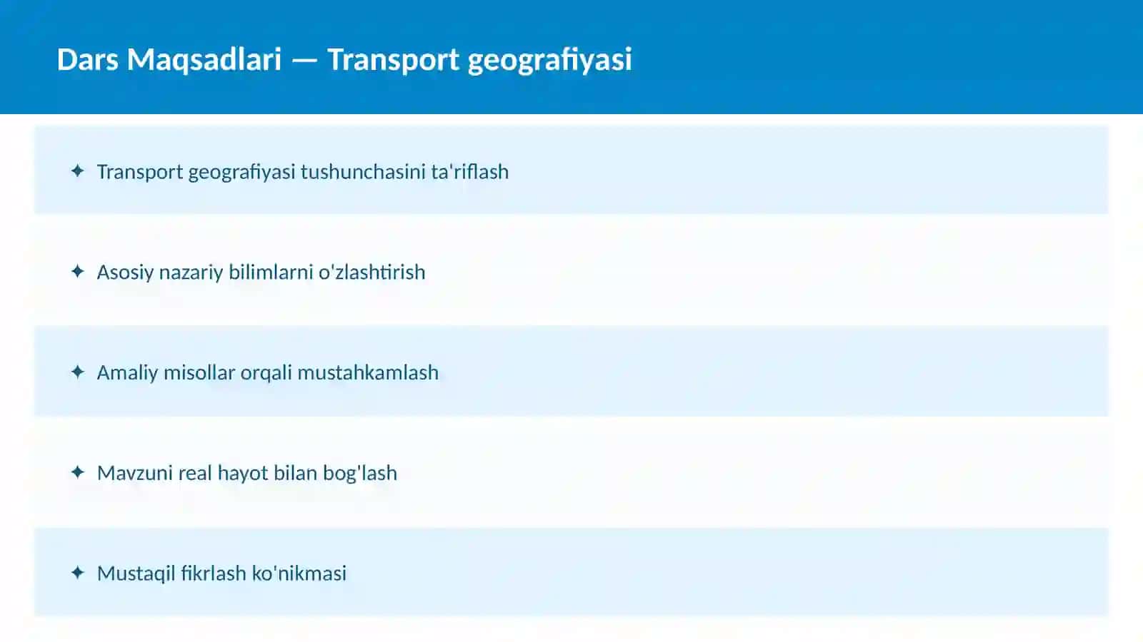Sanoat geografiyasi Dars ishlanma 2