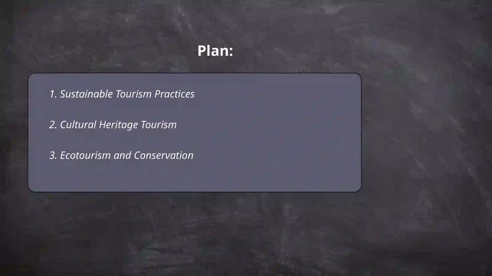 Tourism 2
