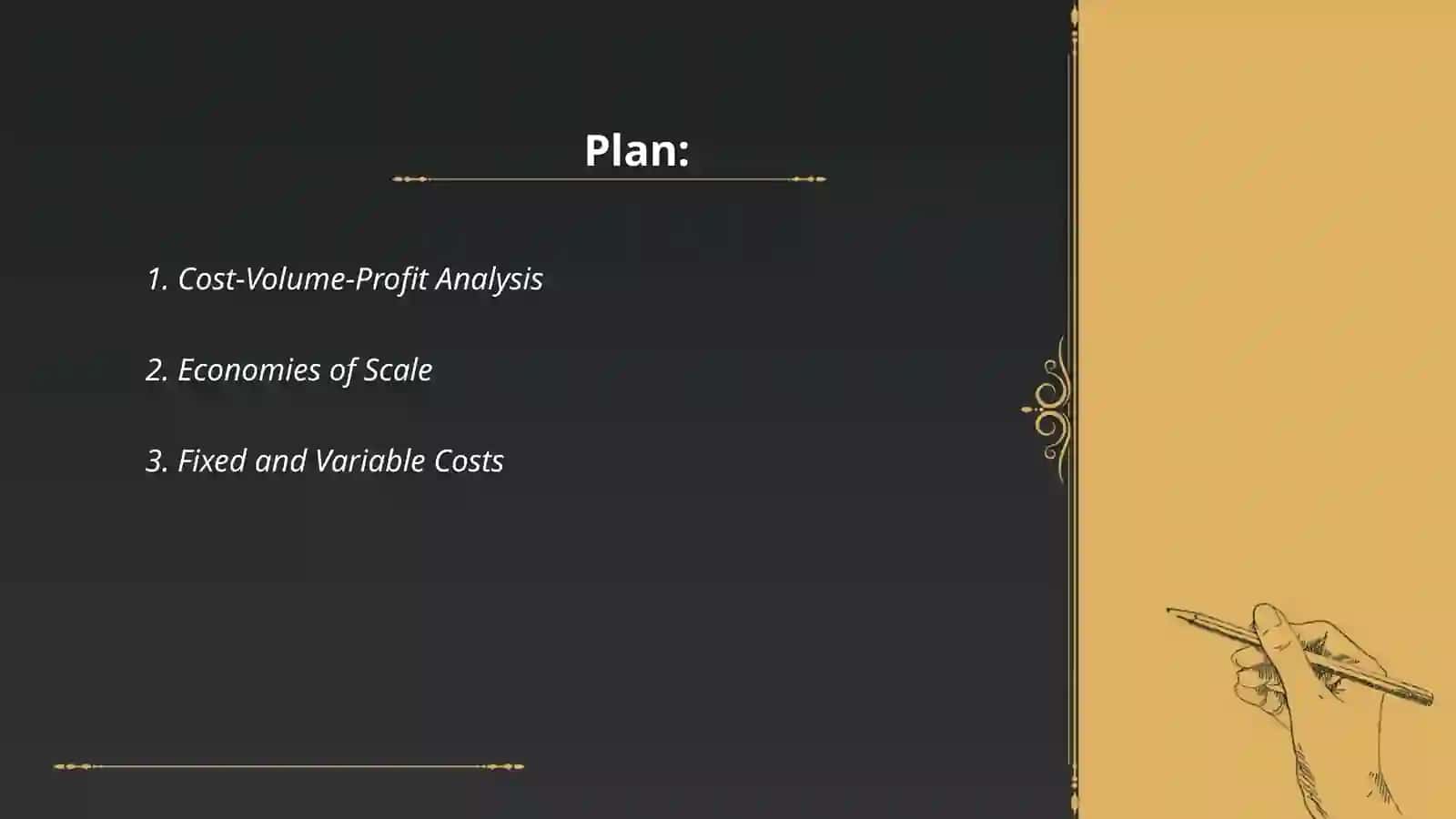 Cost-Volume-Profit Analysis 2
