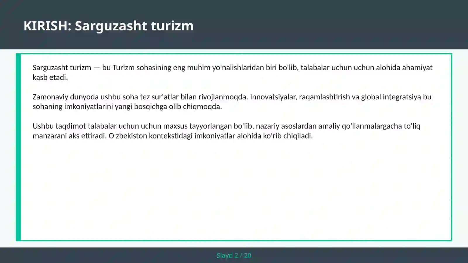 Sarguzasht Turizm 2