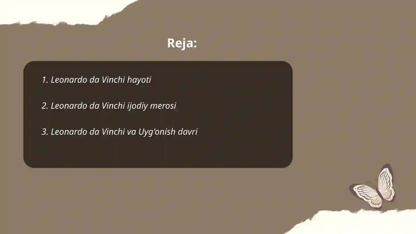 Leonardo da Vinchi 2