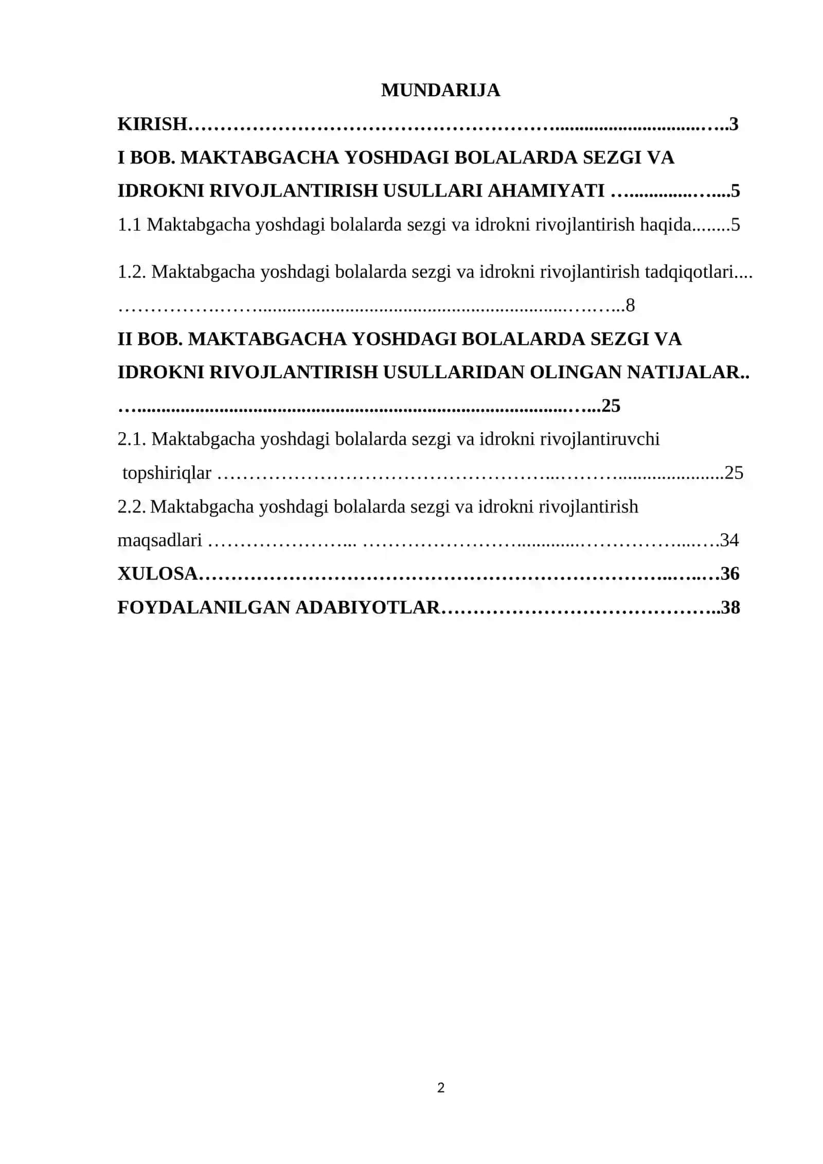 Maktabgacha yoshdagi bolalarda sezgi va idrokni rivojlantirish usullari 2