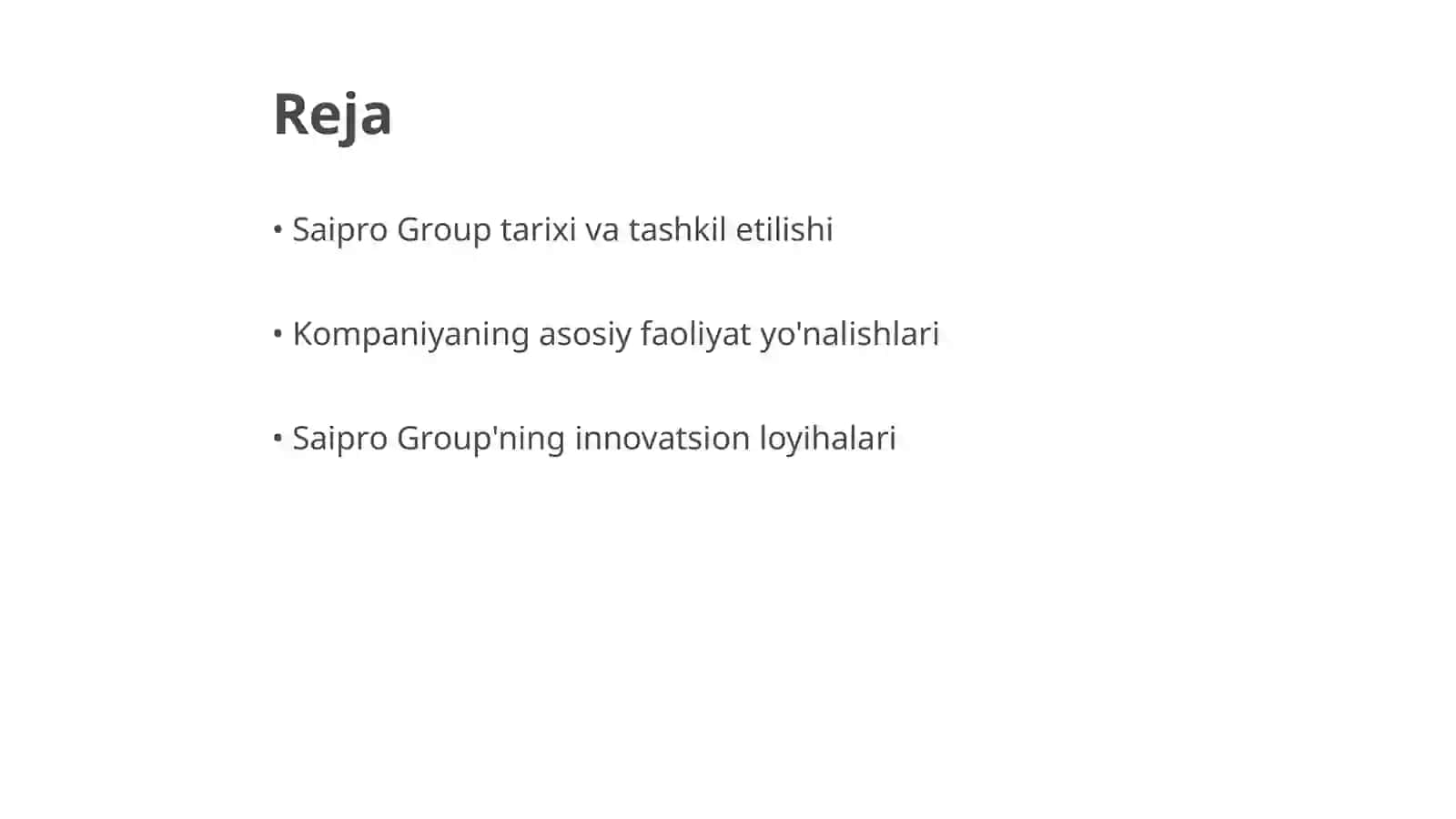 Saipro Group 2