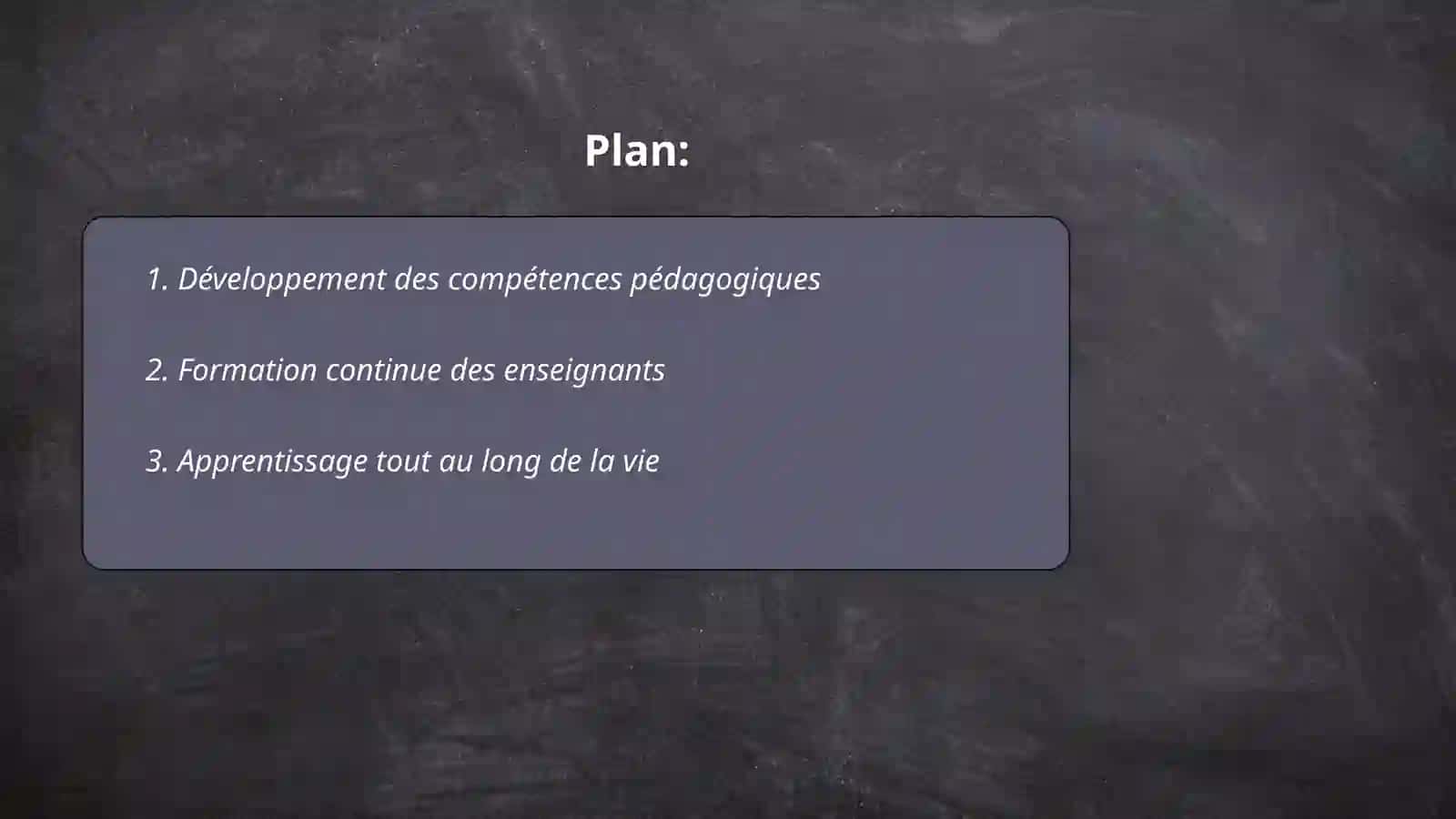 La formation des compétences professionnelle dans l'éducation continue 2
