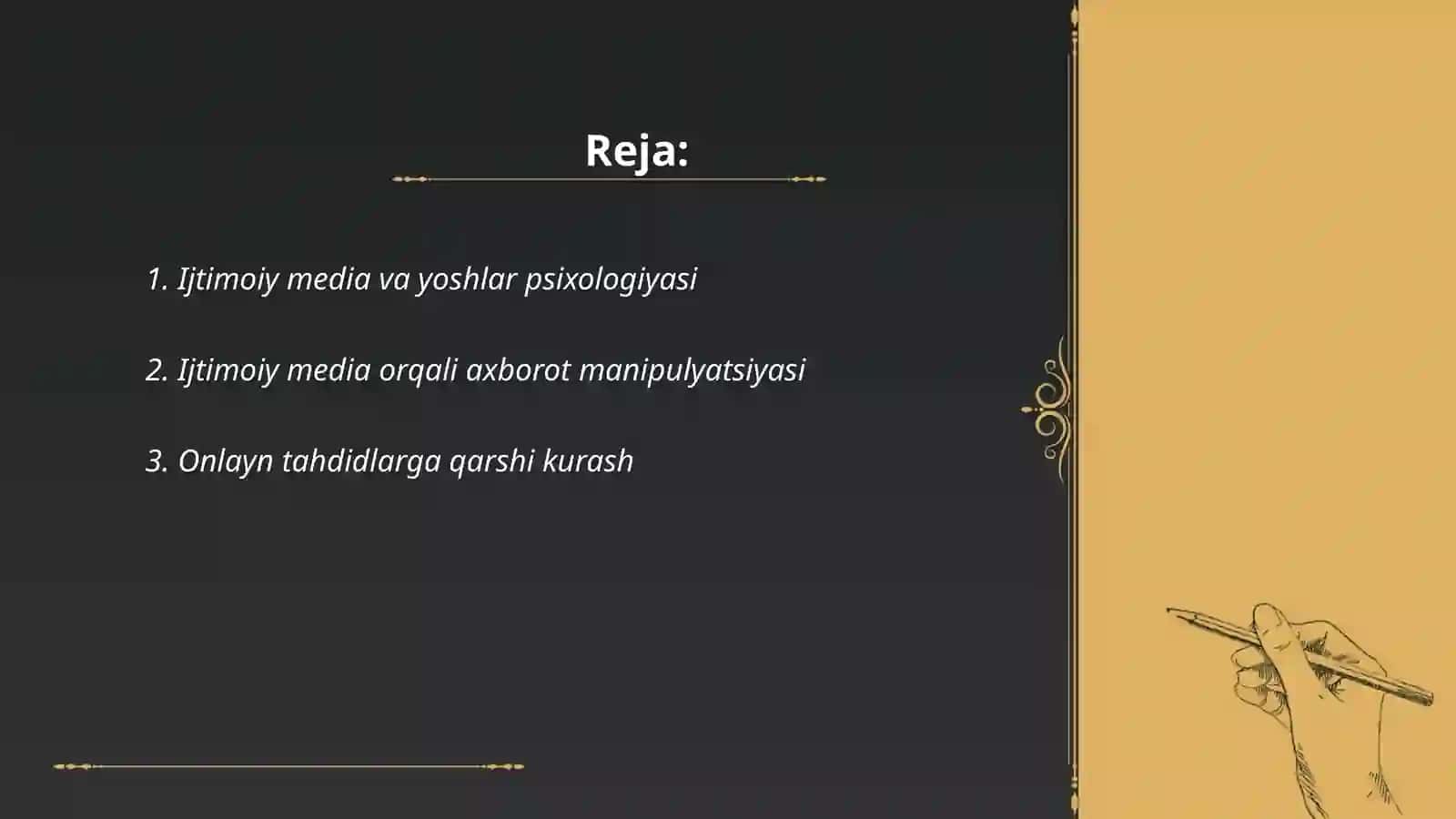 Ijtimoiy media va yoshlar psixologiyasi 2
