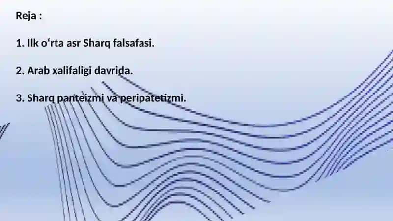 Ilko’rta Asr Sharq Falsafasi 2
