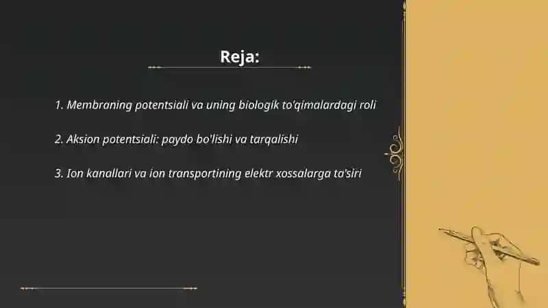 Biologik tòqimalarni elekrt xossalari 2