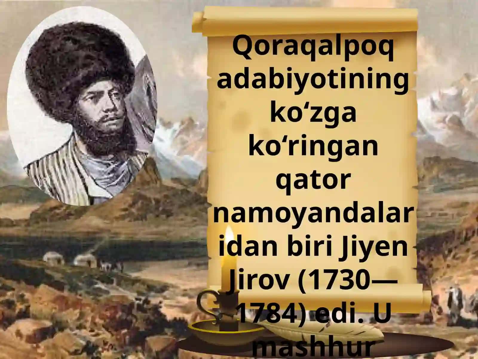 XVIII—XIX asrlarda qoraqalpoq adabiyoti ravnaqi 2
