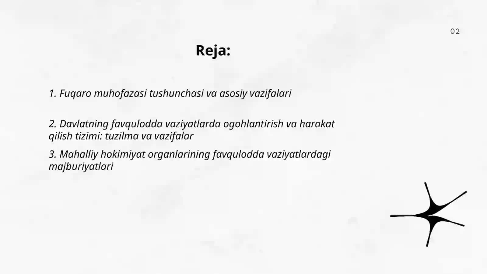Favqulodda vaziyatlarda fuqari muhofazasining vazifalari 2