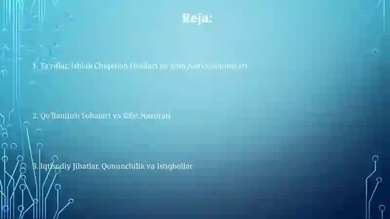Biologik faol moddalar ishlab chiqarish 2