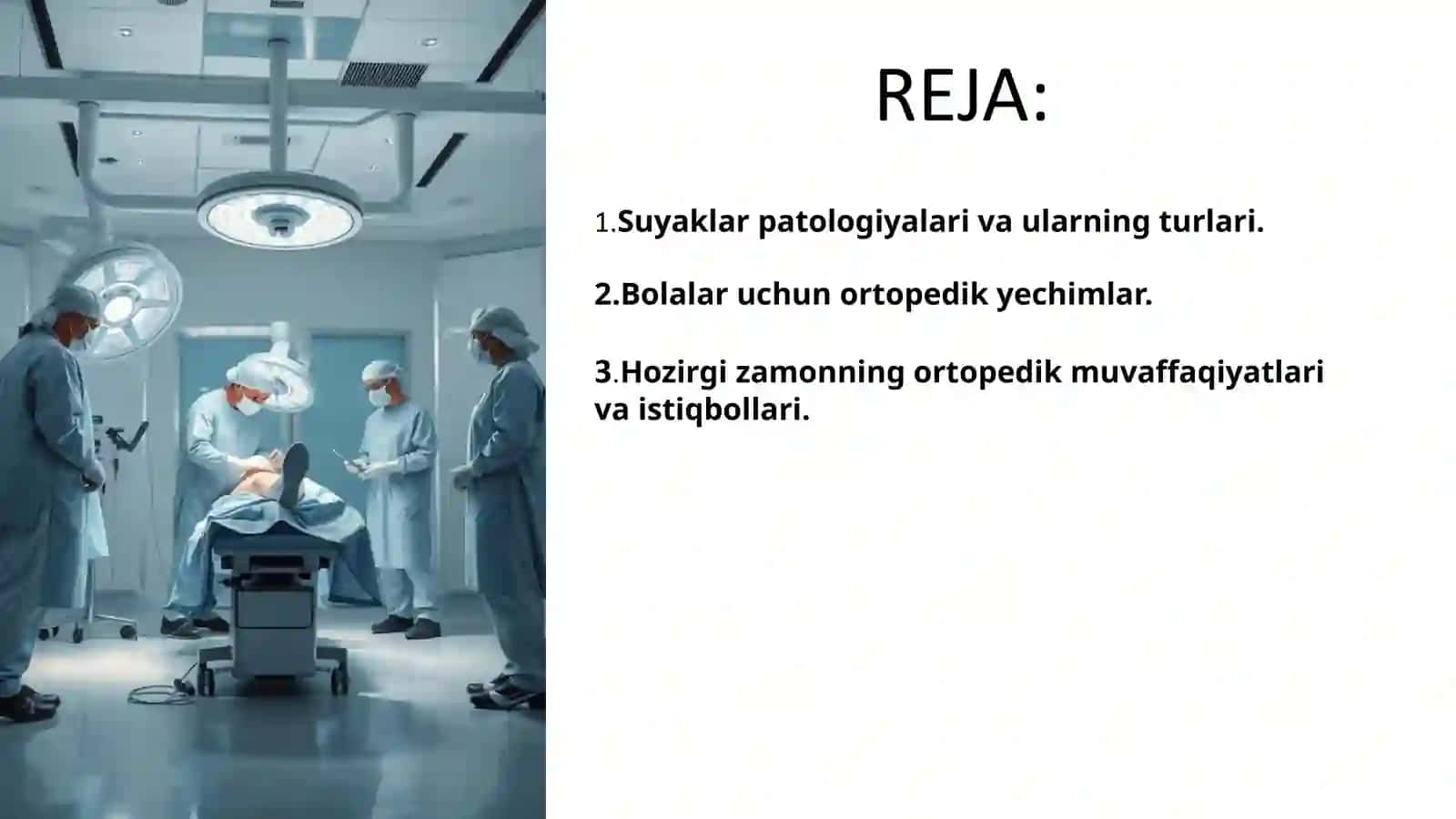 Zamonaviy ortopediya yutuqlari 2