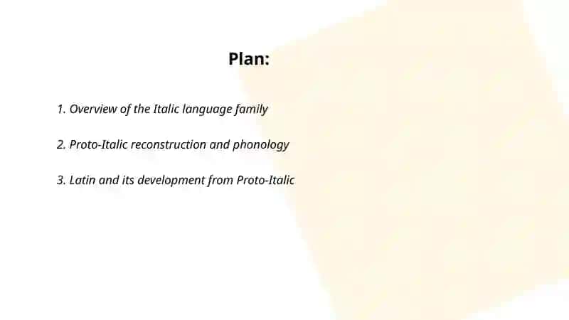 Italic language 2