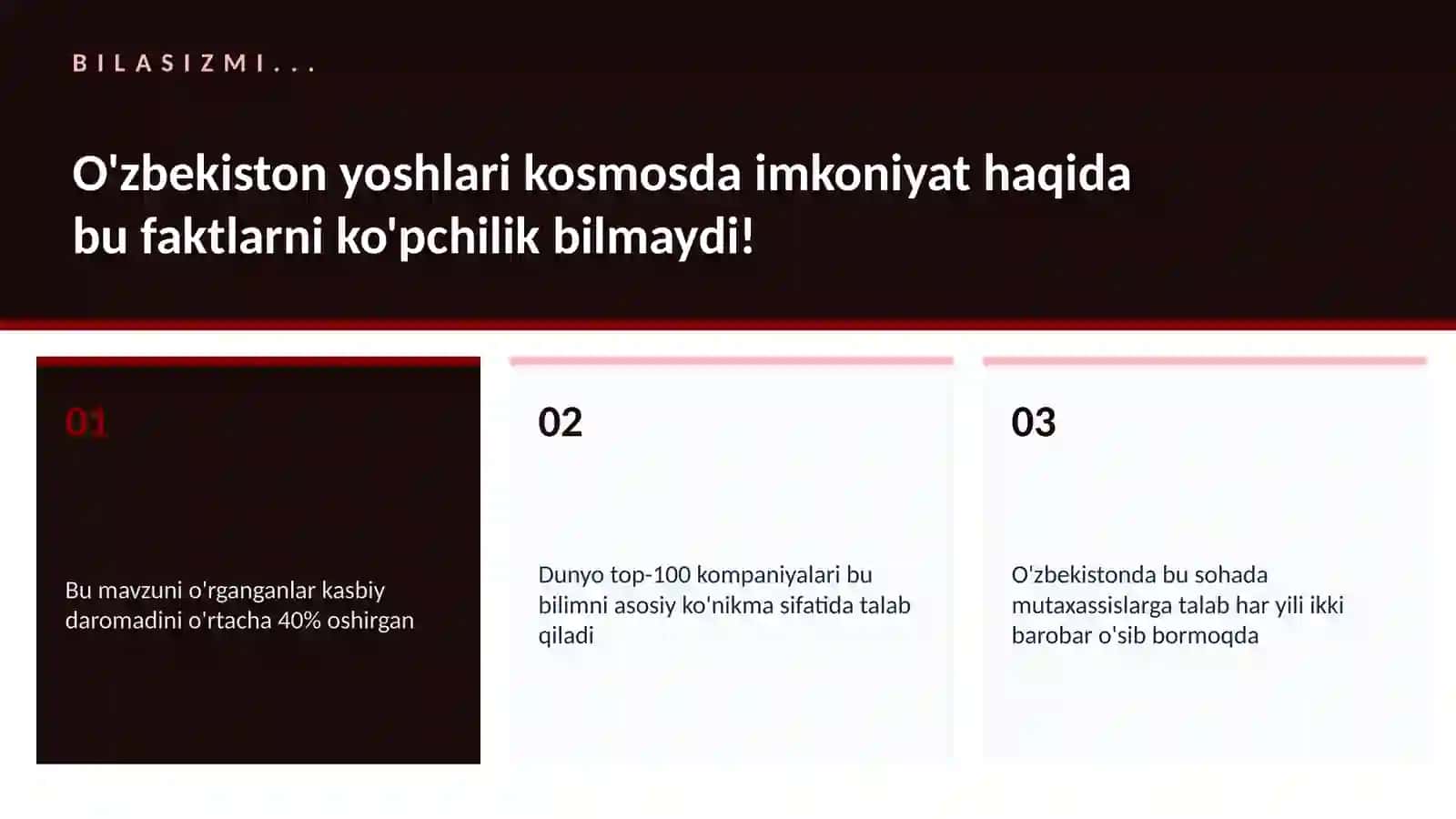 KOSMIK TEXNOLOGIYALAR 2