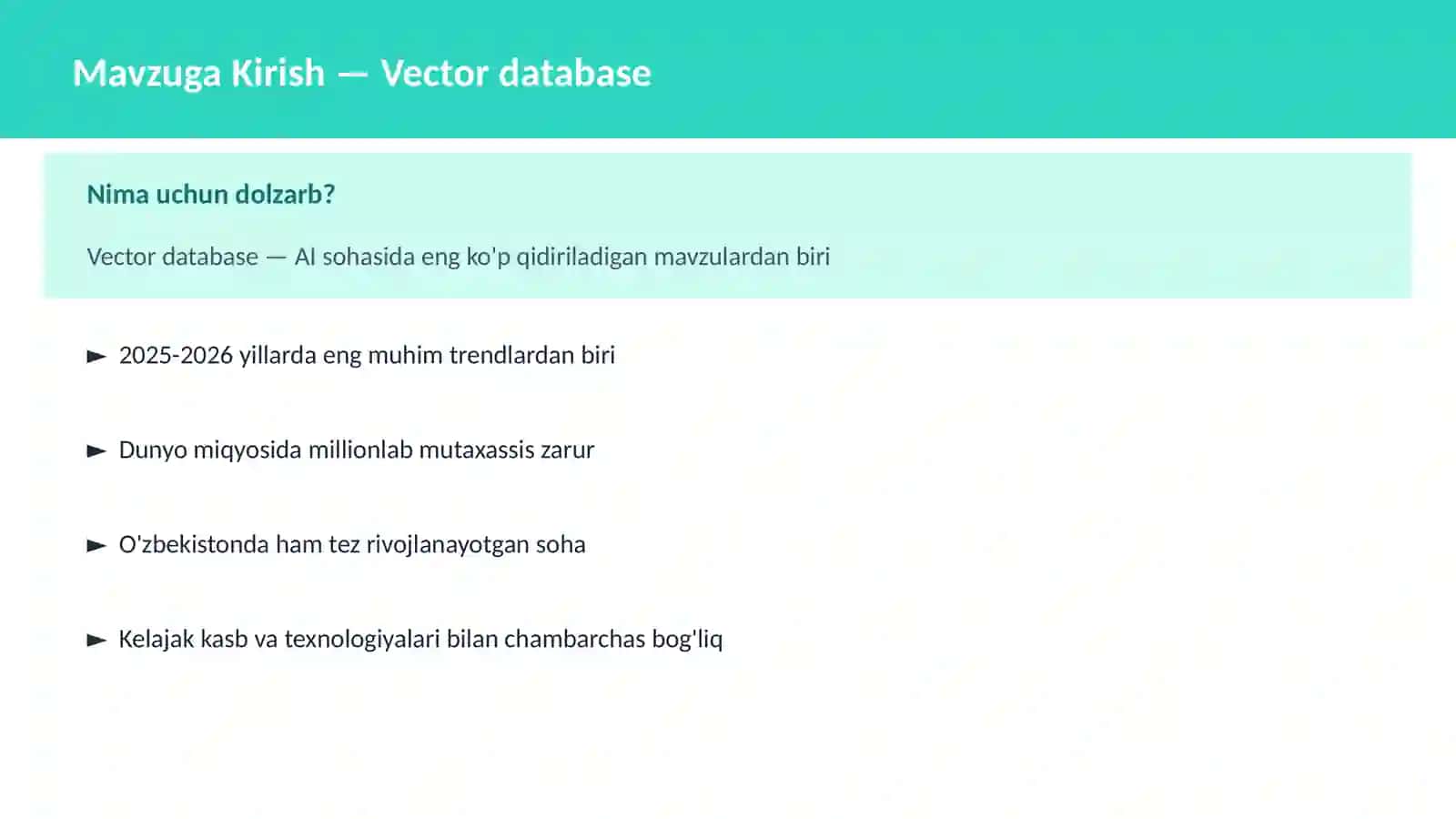 GENERATIVE AI VA LLM 2