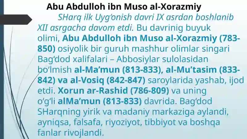 Sharq uygonish davri renesansilmiy pedagogik fikrlar 2