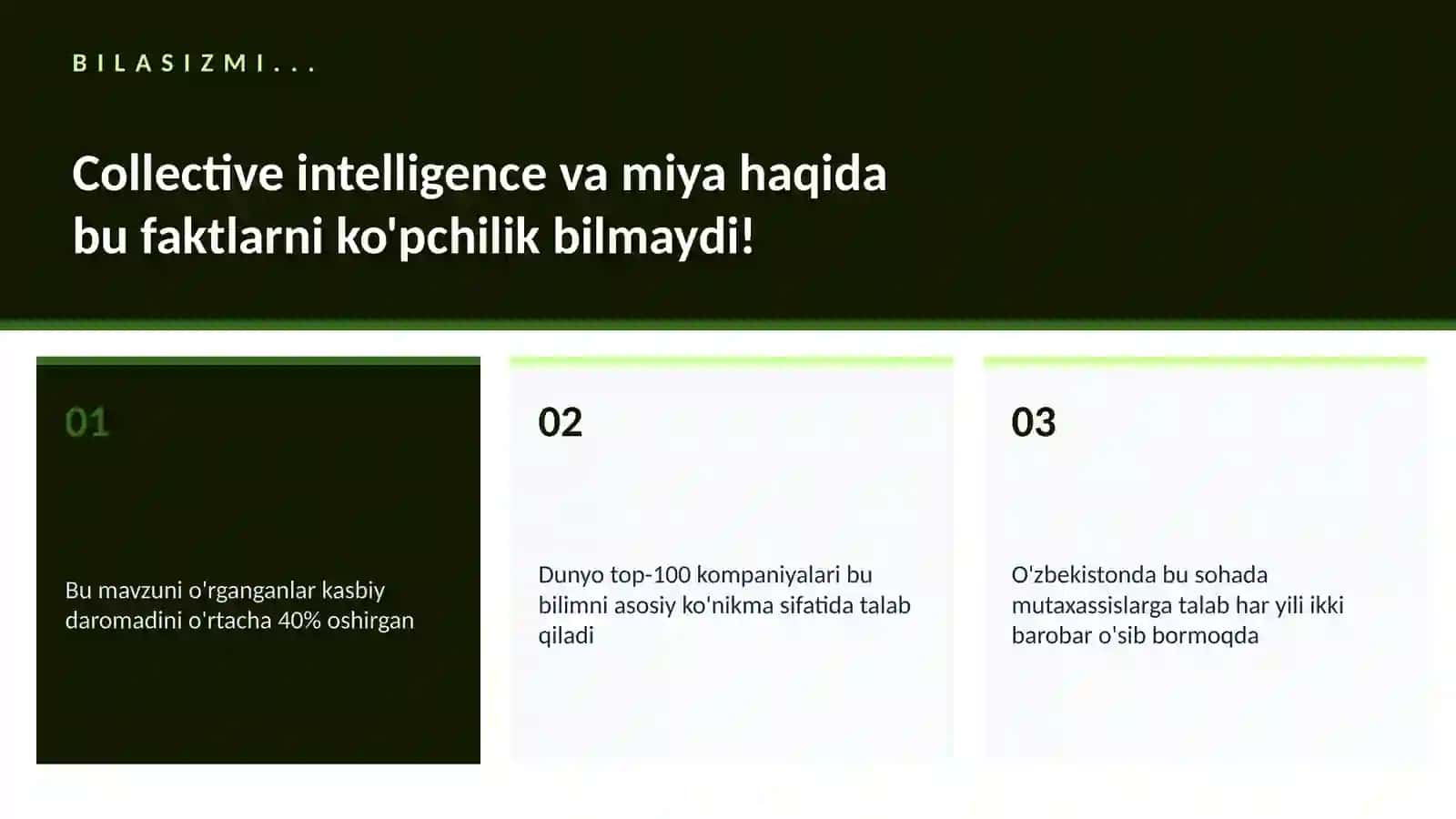 Collective intelligence va miya 2