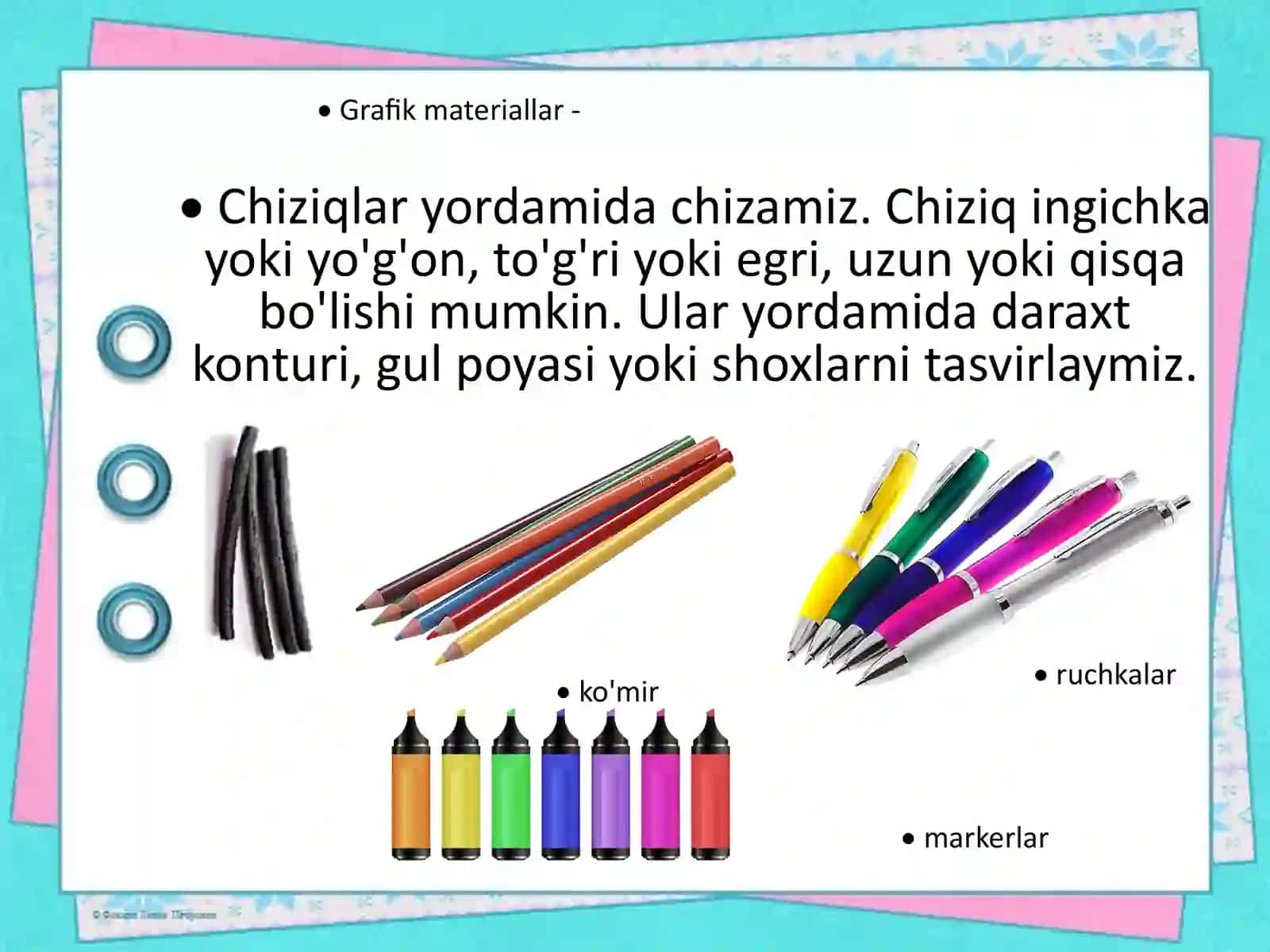 Tasviriy san'at - Tabiat va grafik rassom 2