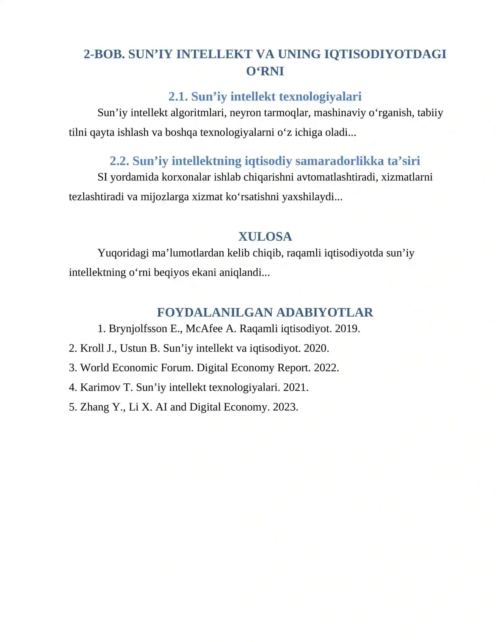 RAQAMLI IQTISODIYOT VA UNING ASOSIY TUSHUNCHALARI 2