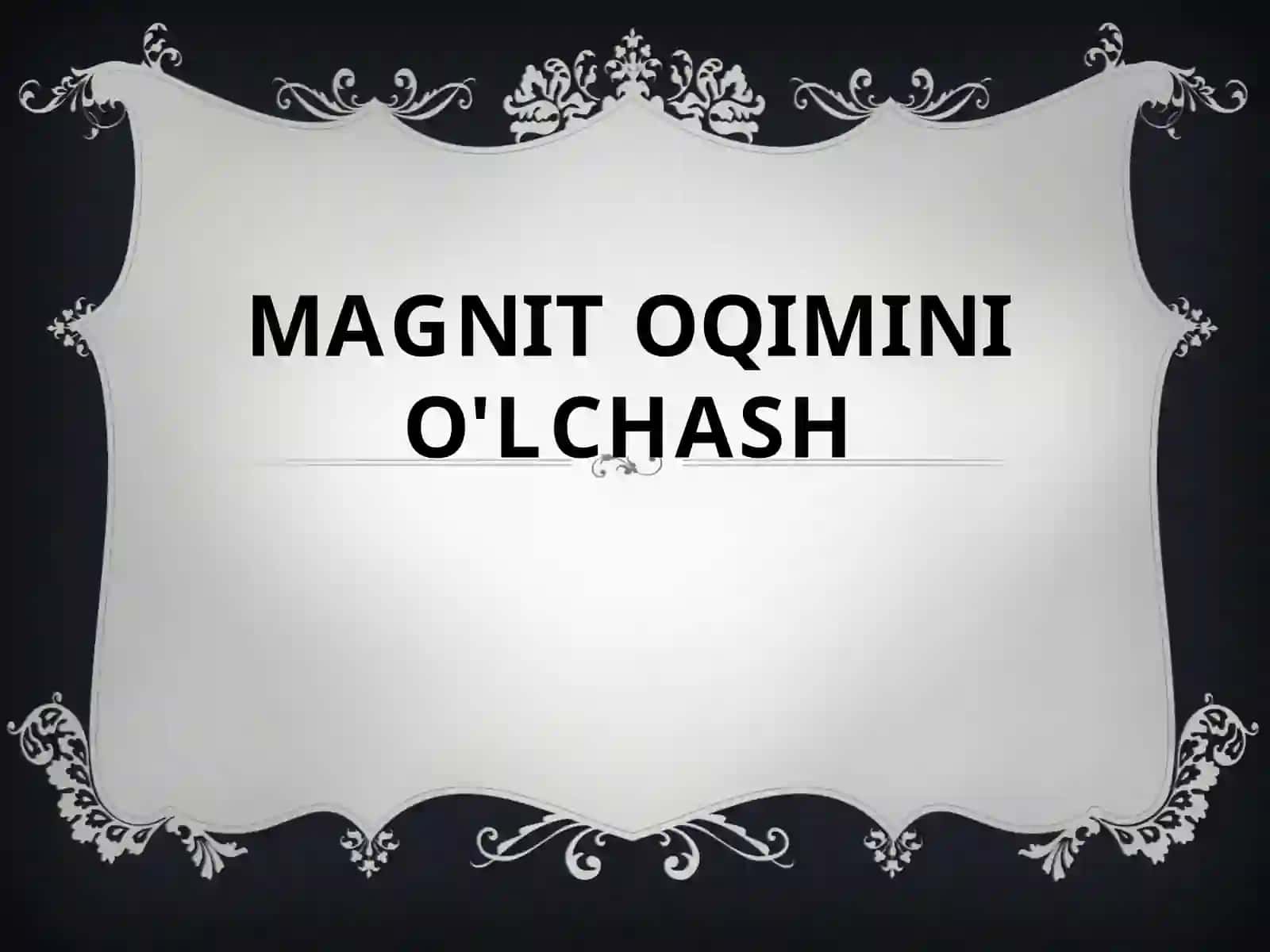 Elektr o’lchovlari fanidan tayyorlagan MUSTAQIL ISHI 2