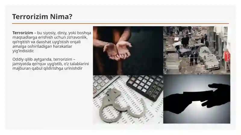 Terrorizim va ekstremizim 2