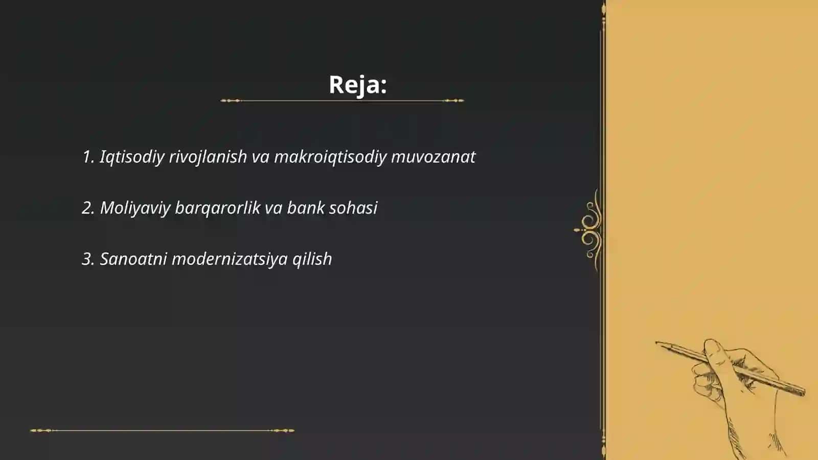 Iqtisodiy rivojlanish va makroiqtisodiy muvozanat 2