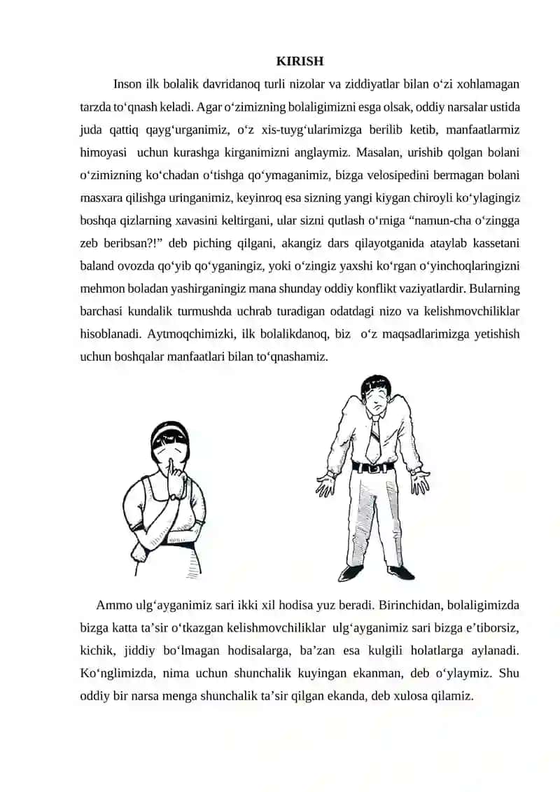 KONFLIKTNING TUZILISHI 2
