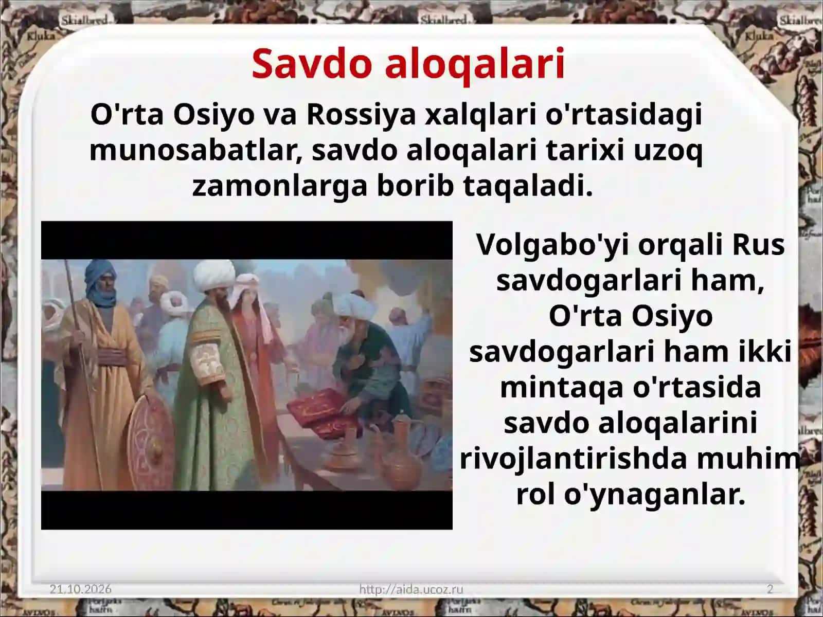 O'zbekxonliklari va Rossiya imperiyasi munosabatlari 2