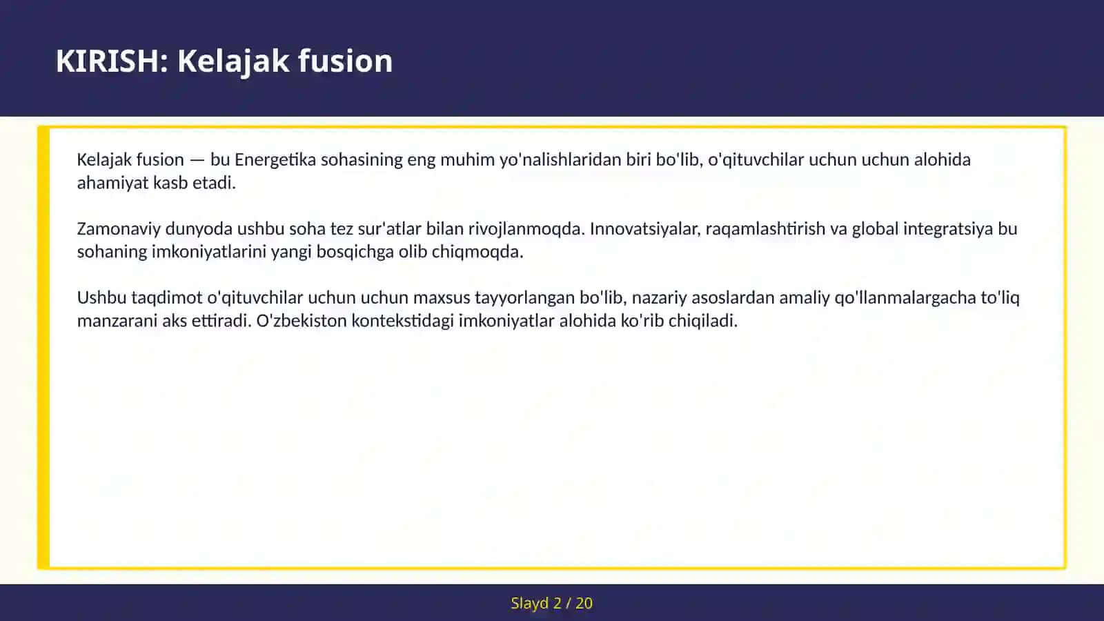 Kelajak Fusion 2