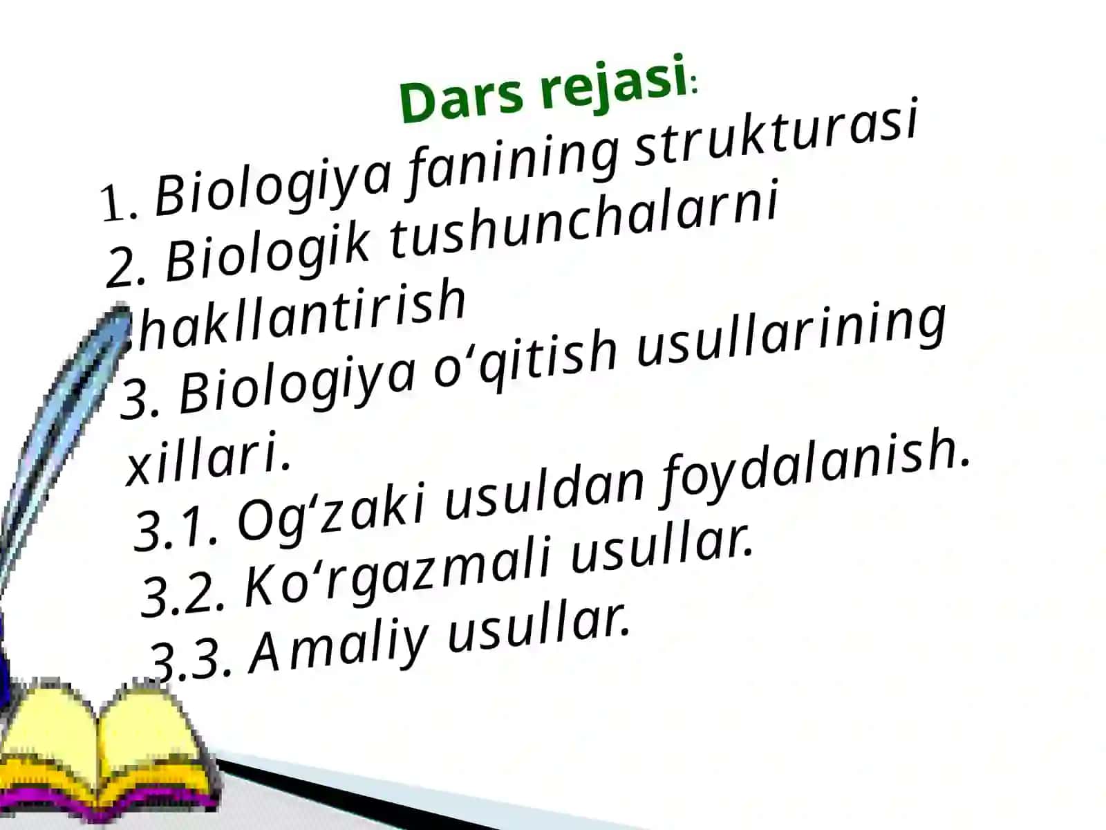 ODAM ANATOMIYASI VA FIZIOLOGIYASINI O’QITISH METODLARI VA TEXNOLOGIYALARI 2