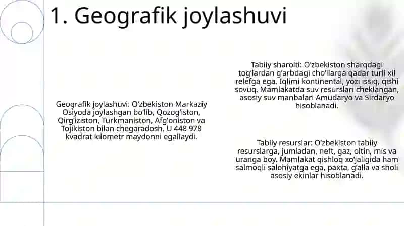Qozog’Iston Respublikasi Tabiiy Sharoiti, Tabiiy Boyliklari 2