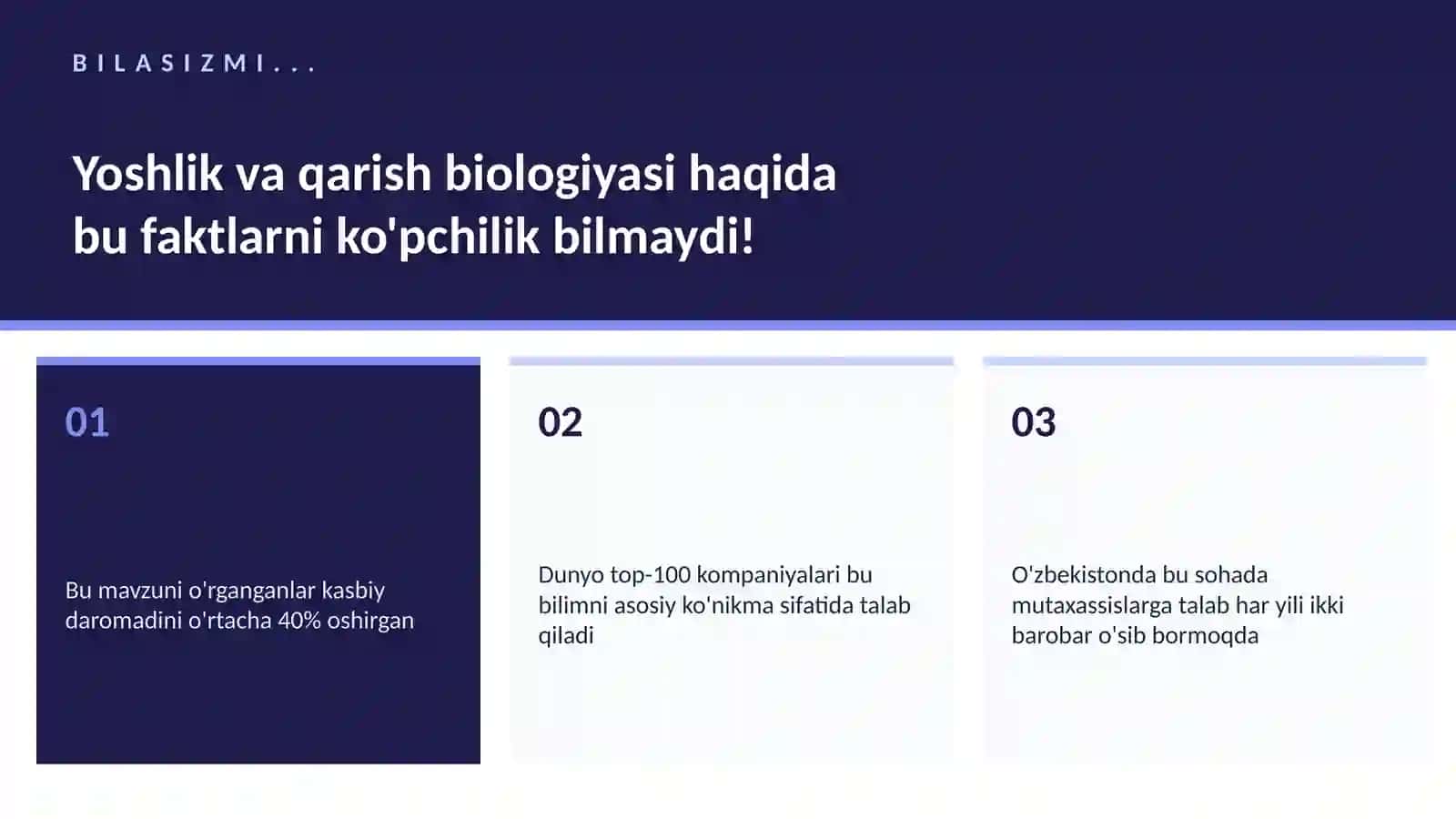 BIOLOGIYA — UY VAZIFALARI 2