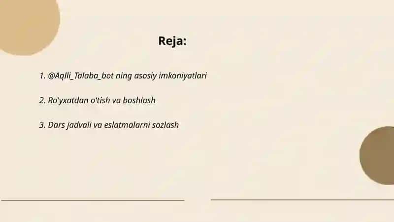 @Aqlli_Talaba_bot 2
