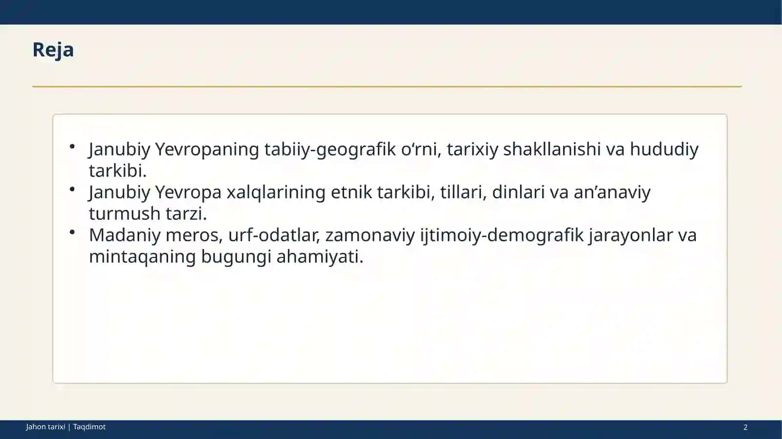 Janubiy Yevropa xalqlari 2