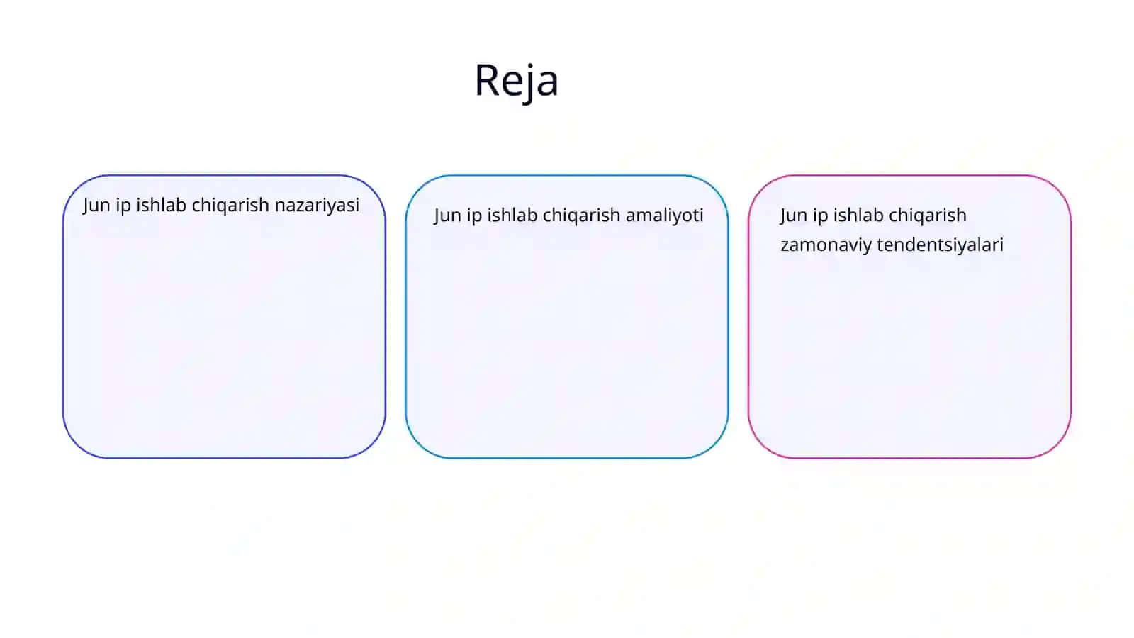 Jun ip ishlab chiqarish 2