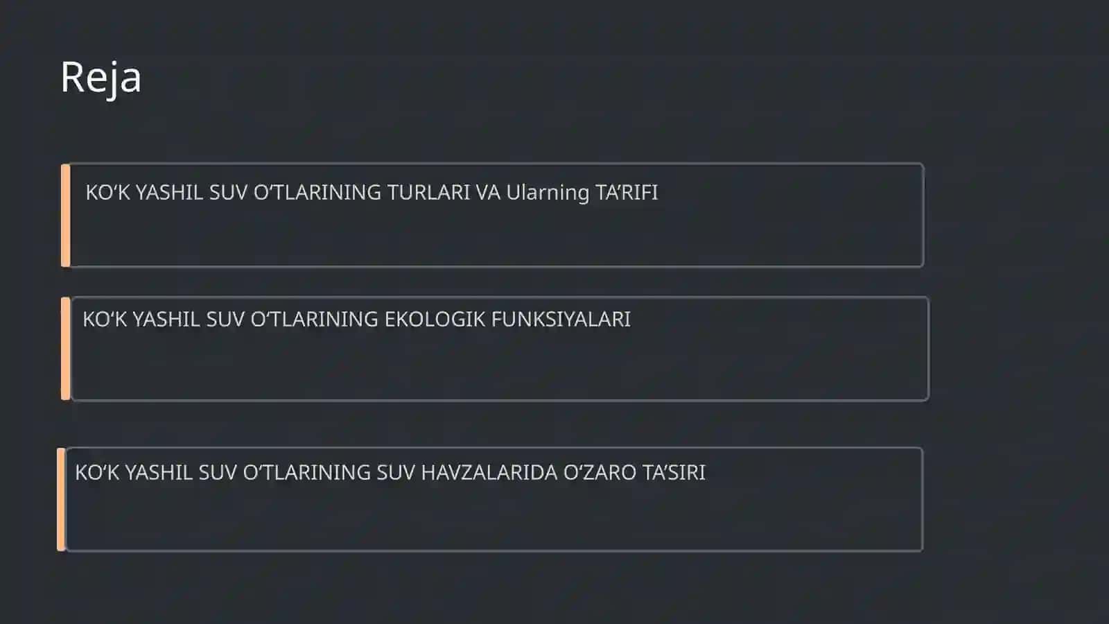 KOʻK YASHIL SUV OʻTLARI(CYANPHYTA) TURLARINING EKOLOGIK AHAMIYATI VA SUV HAVZALARIDAGI ROʻLI 2