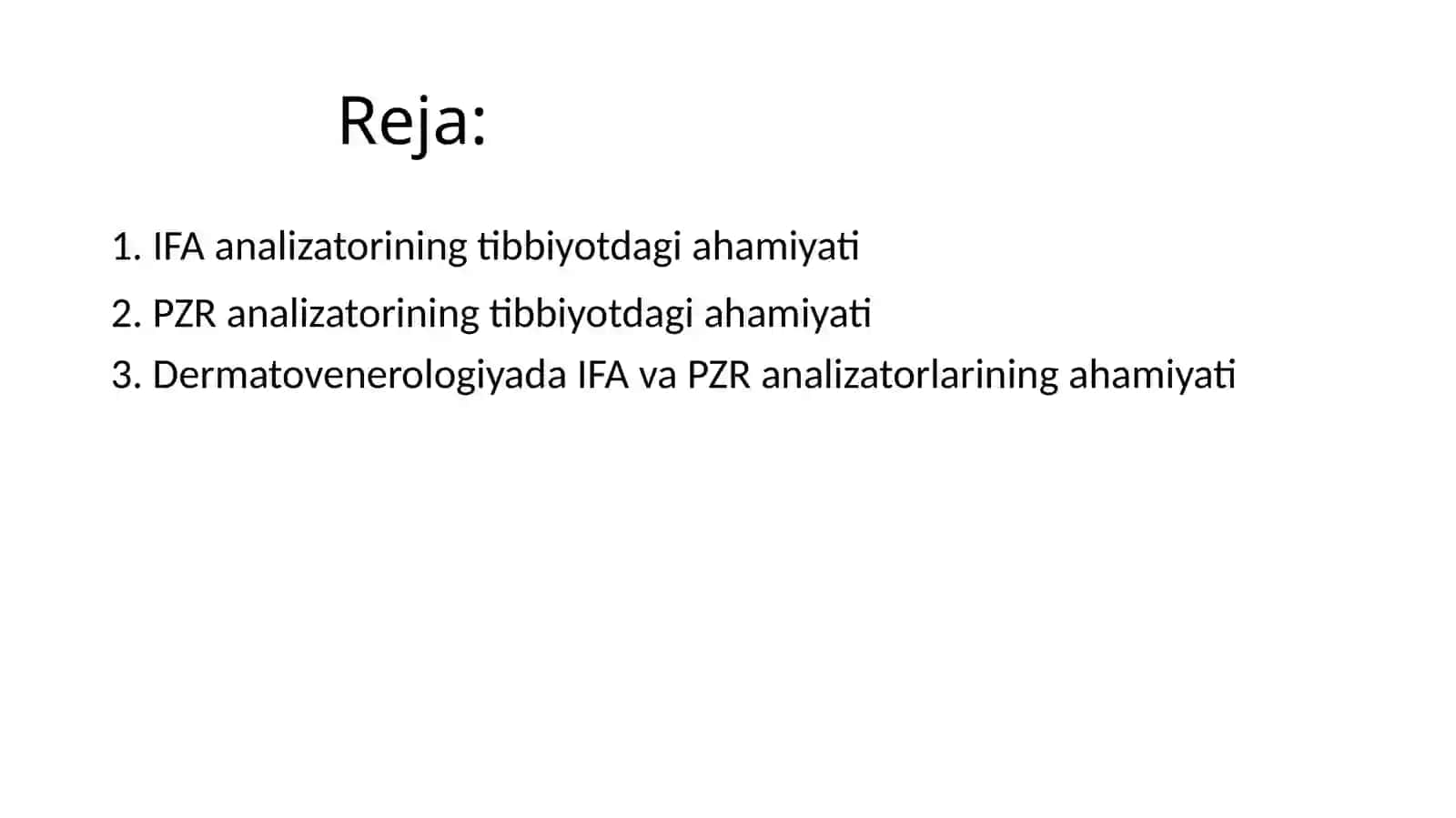 IFA va PZR Analizatorlari Tibbiyotdagi Ahamiyati 2