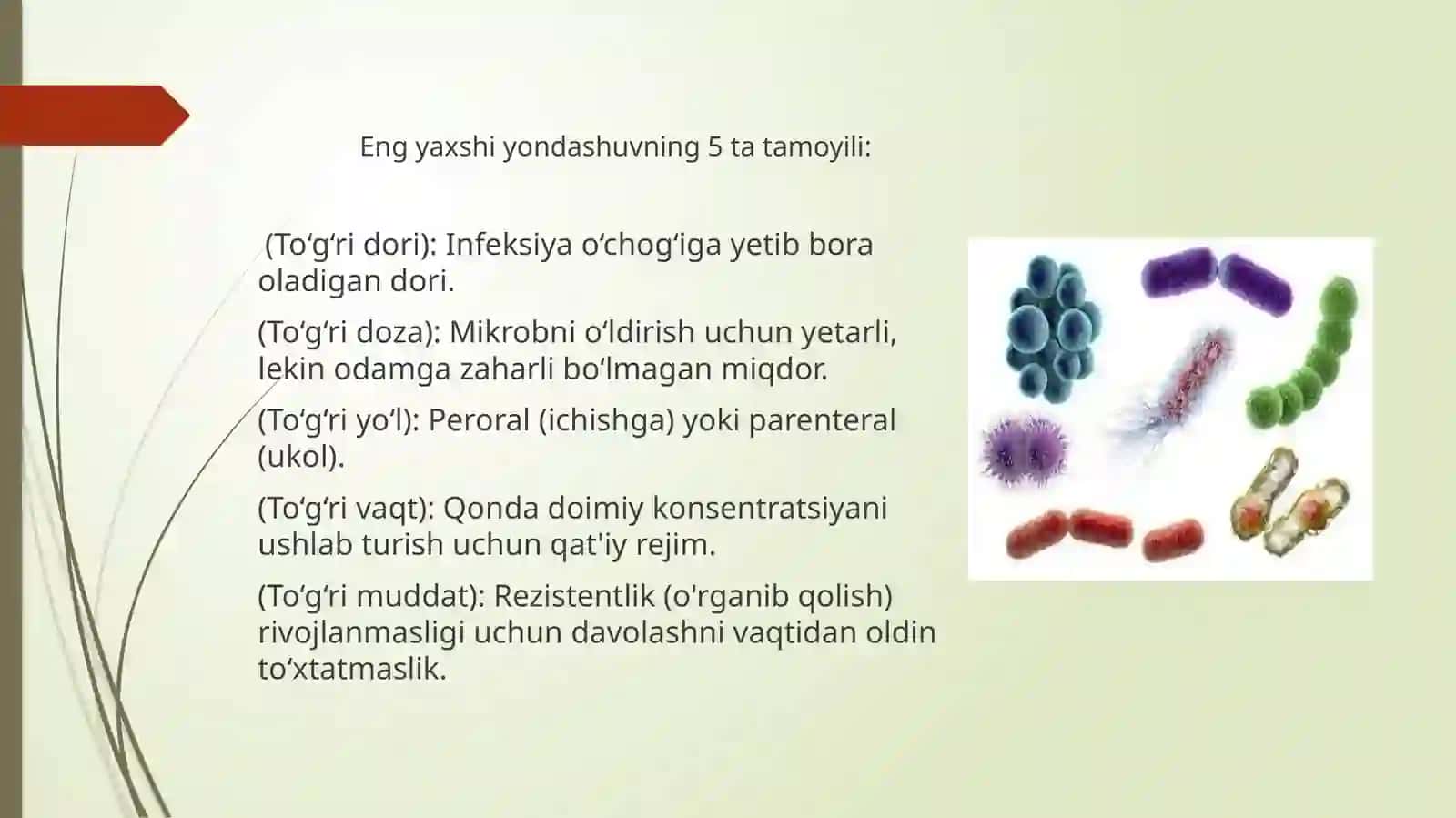 Infeksion tabiatga ega kasalliklarni ratsional davolashga klinik farmakologik yondashuv 2