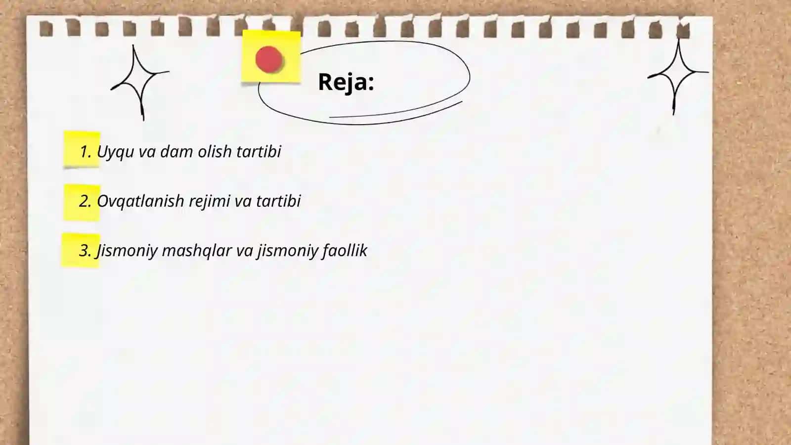 Kun tartibi va uning ahamiyati 2