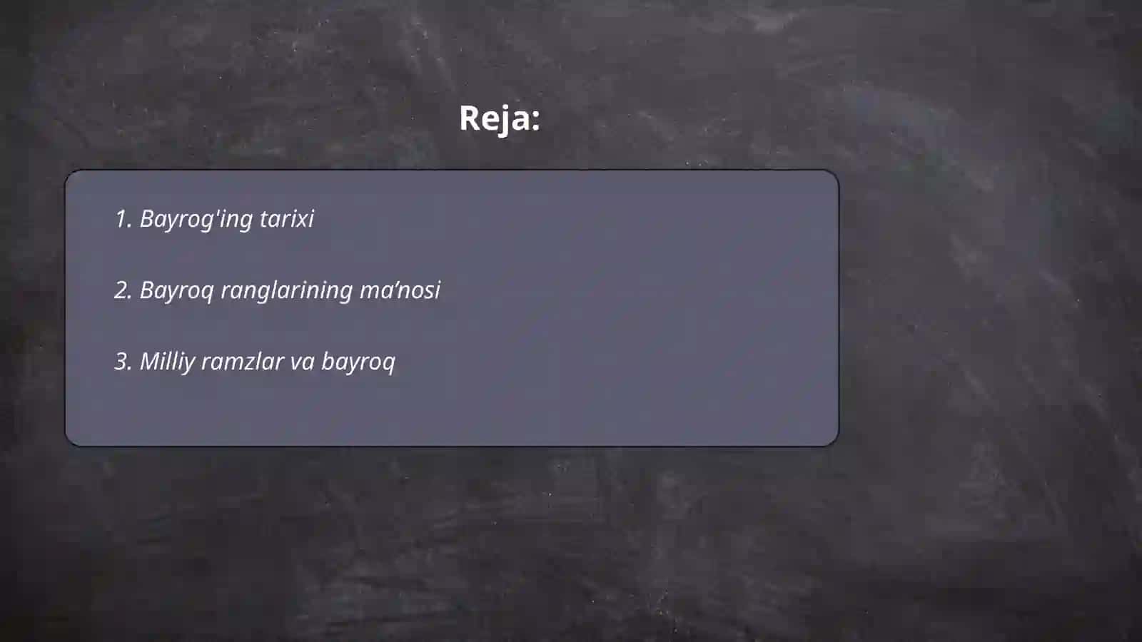Bayrog'im faxrim 2