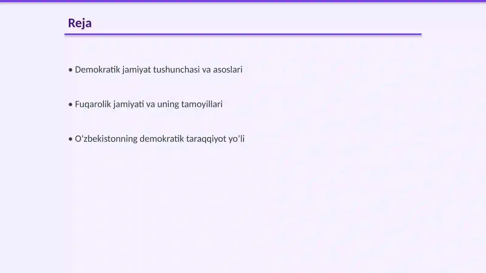 Fuqarolik jamiyati va uning tamoyillari 2