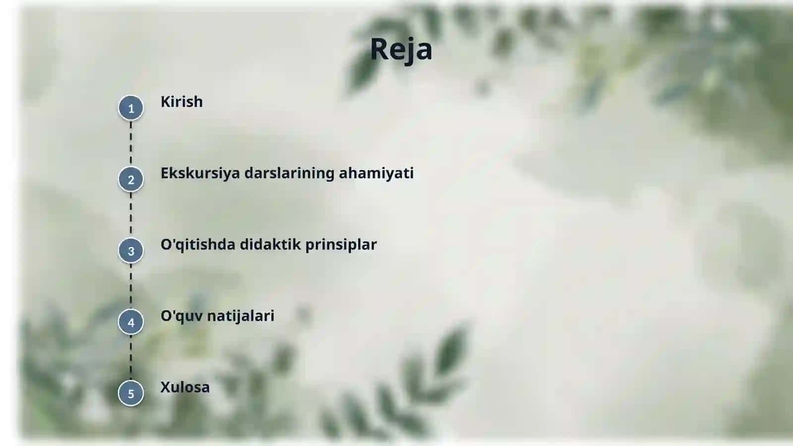 Ekskursiya darslari va uning tabiiy fanlarni oʻqitishda tutgan oʻrni 2