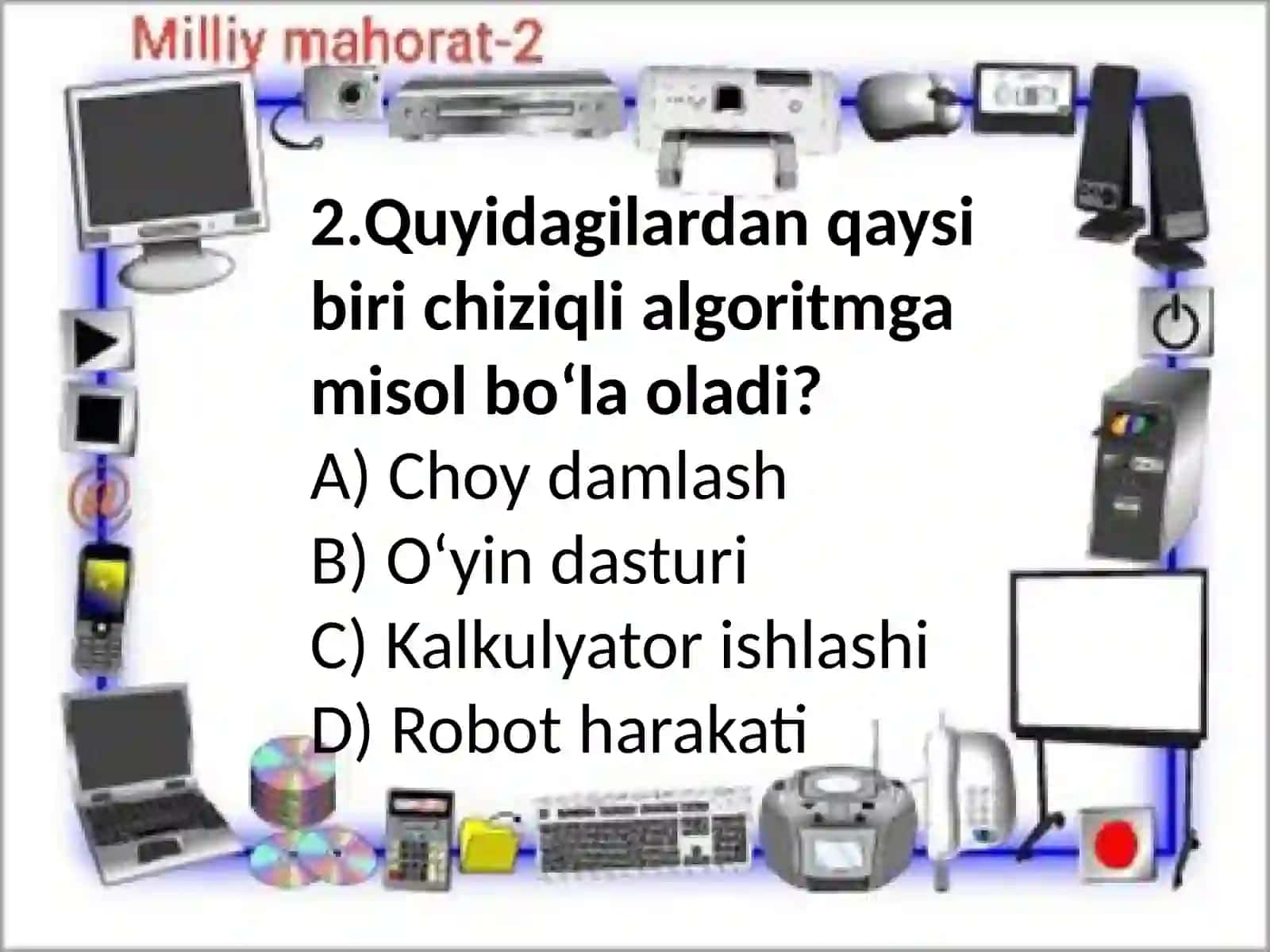 Chiziqli algoritm 2
