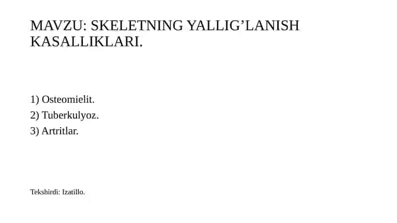 Osteomielit 2