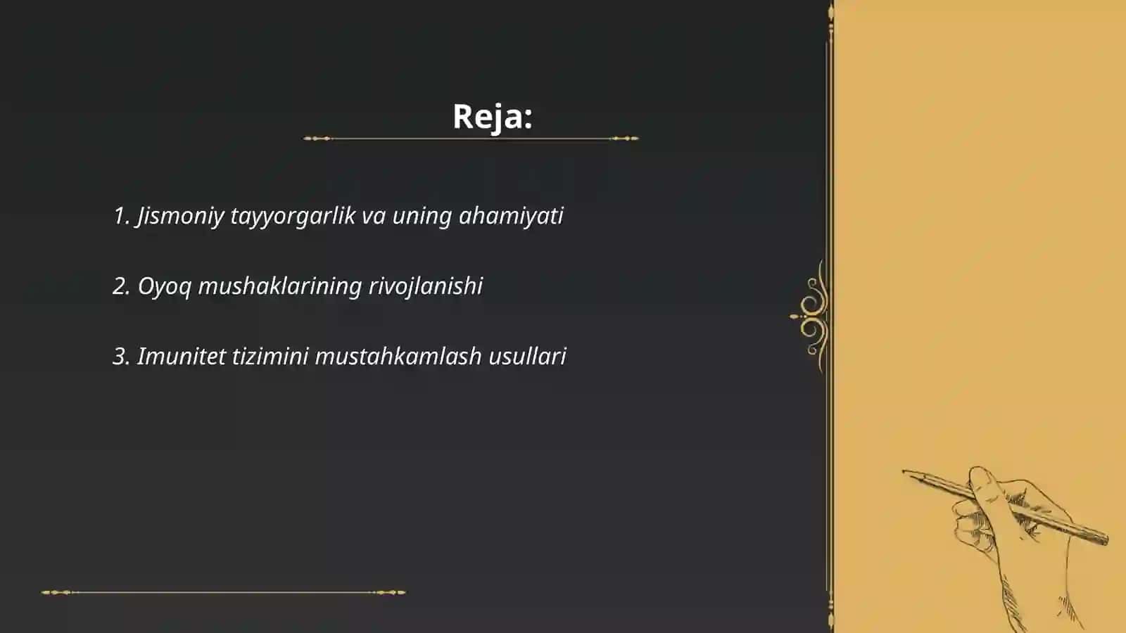 Jismoniy tayyorgarlik va uning ahamiyati 2