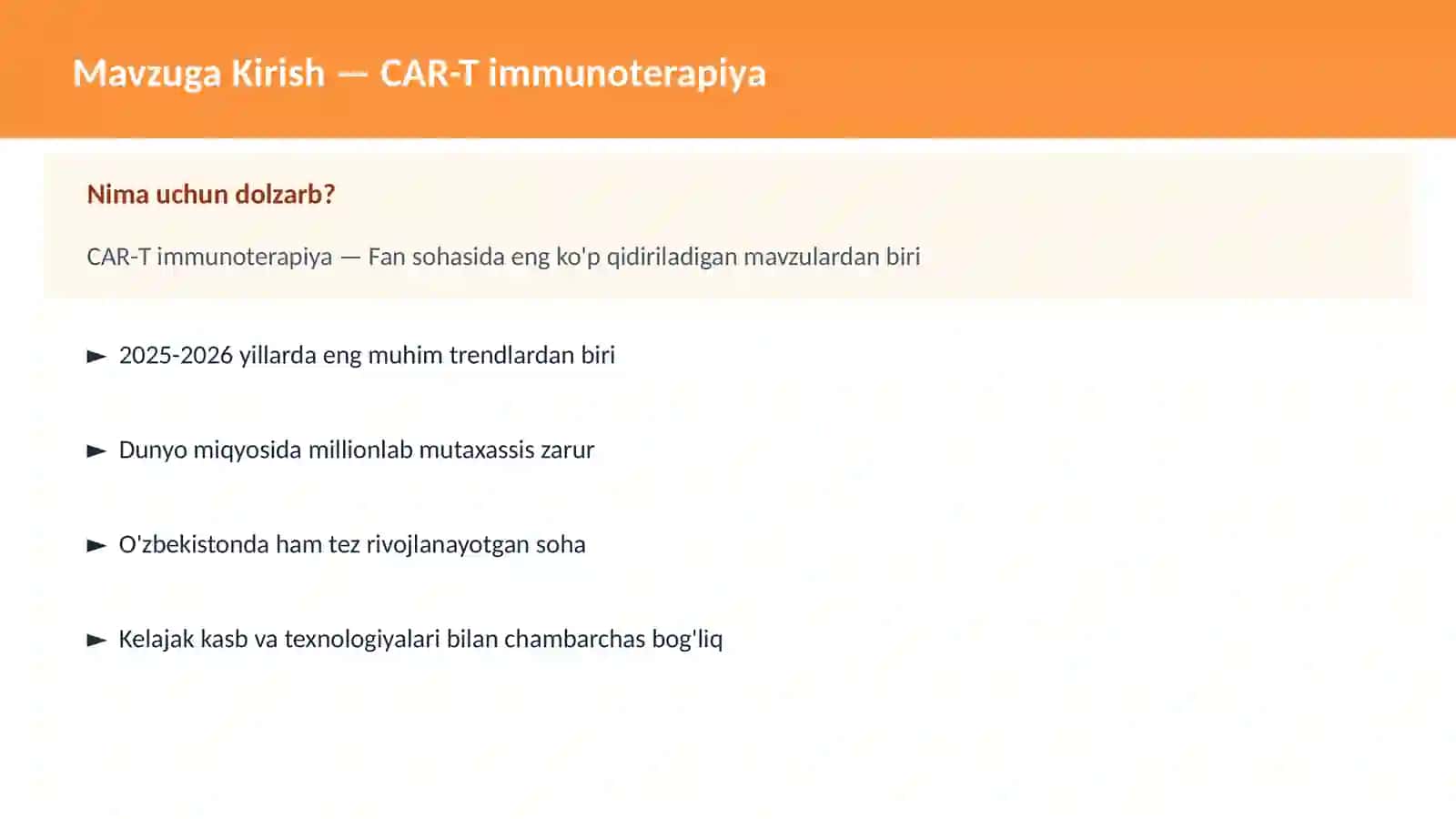 CAR-T immunoterapiya 2