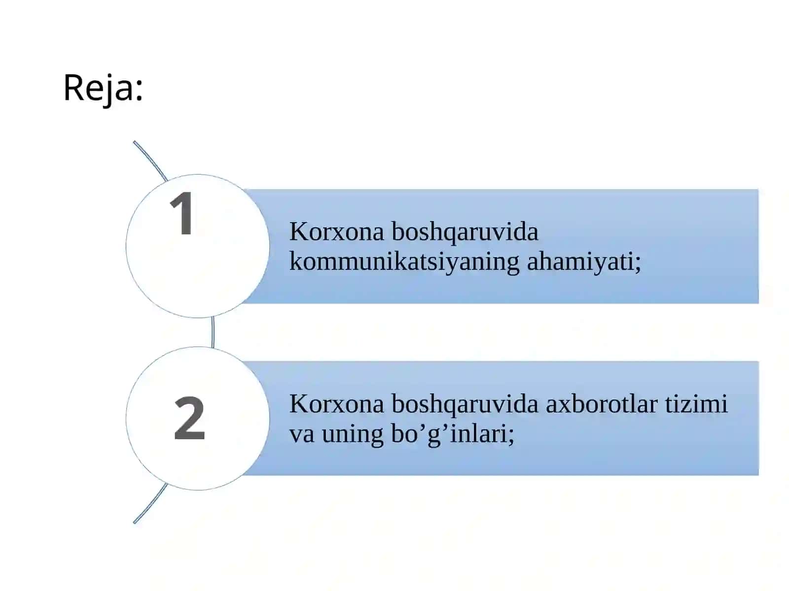 BOSHQARUVDA AXBOROT VA KOMMUNIKATSIYA 2