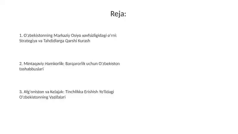 Oʻzbekistonning eng yangi tarixi 2